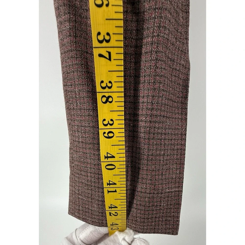 NWT‎ Mens Reiss Recline T-Mixer trousers in Bordeaux, size 34